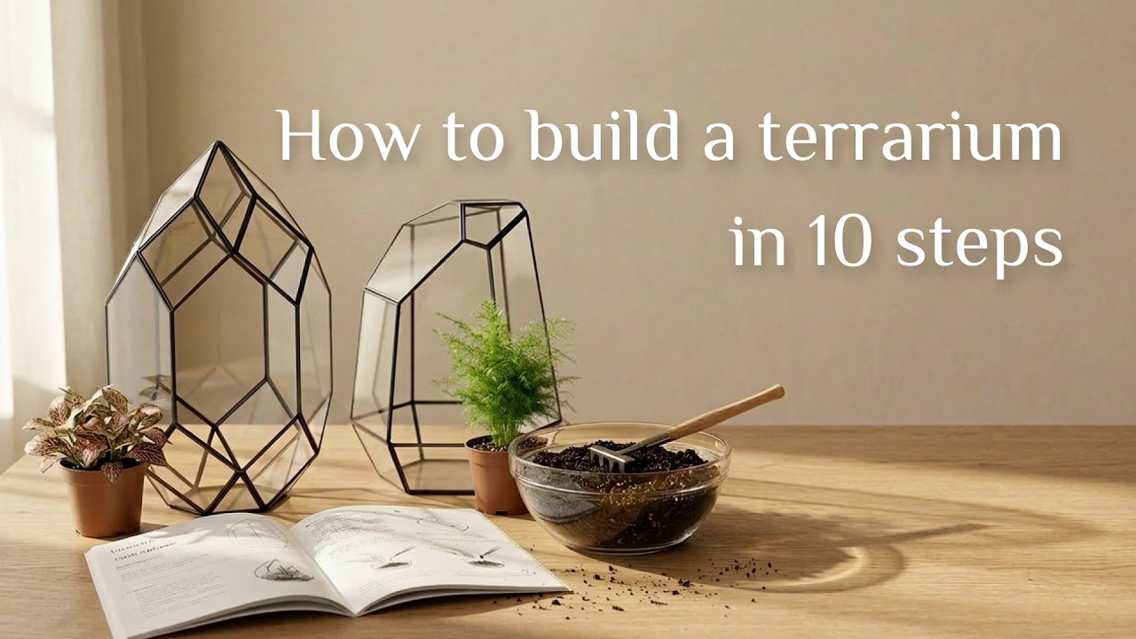 How to build your terrarium in 10 steps