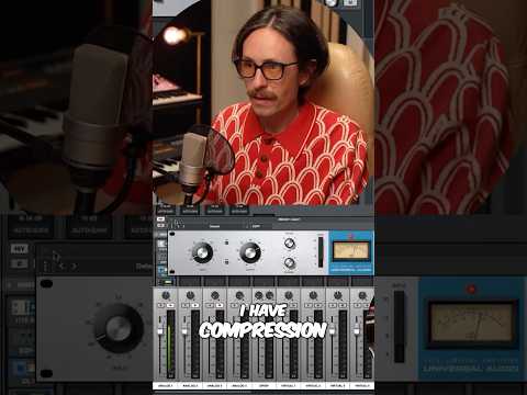 Vocal tip: Compress in stages and A LOT! 🎙️🤯 #vocals #audioengineer #musicproduction