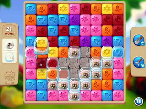 Lily’s Garden: Design & Relax - Day 6 - Level 133 - No Boosters - FULL STORY - CaroGamesNL