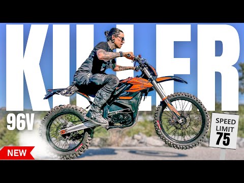 NEW 75MPH 96V Electric Dirtbike – FASTER Than SurRon & CHEAPER than Stark | Trailblaze Omega Review