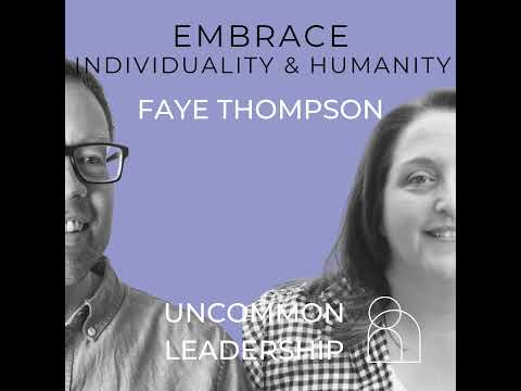 Embrace individuality and humanity: Faye Thompson - YouTube