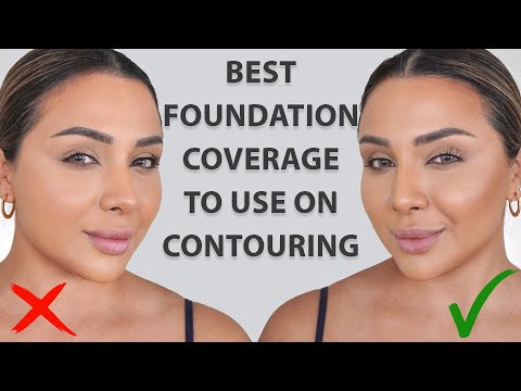 BEST FOUNDATION COVERAGE FOR CONTOURING | NINA UBHI