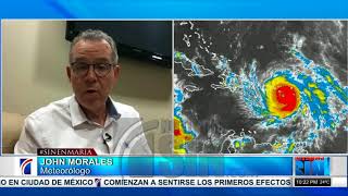Meteorólogo John Morales habla de la posible trayectoria e impacto del huracán María