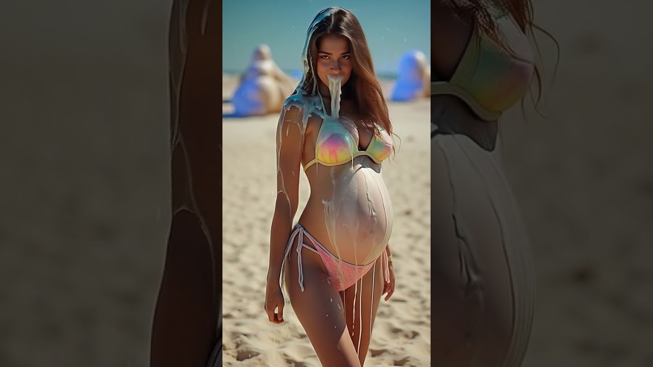 Pregnant Slime Girl Short