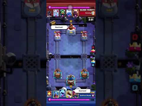 Xbow cycle deck vs Golem deck