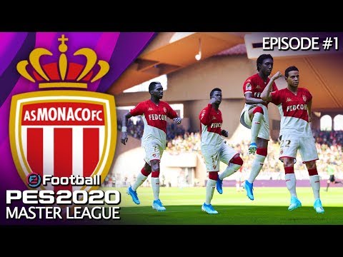 OUR JOURNEY BEGINS! | PES2020 MONACO MASTER LEAGUE #1