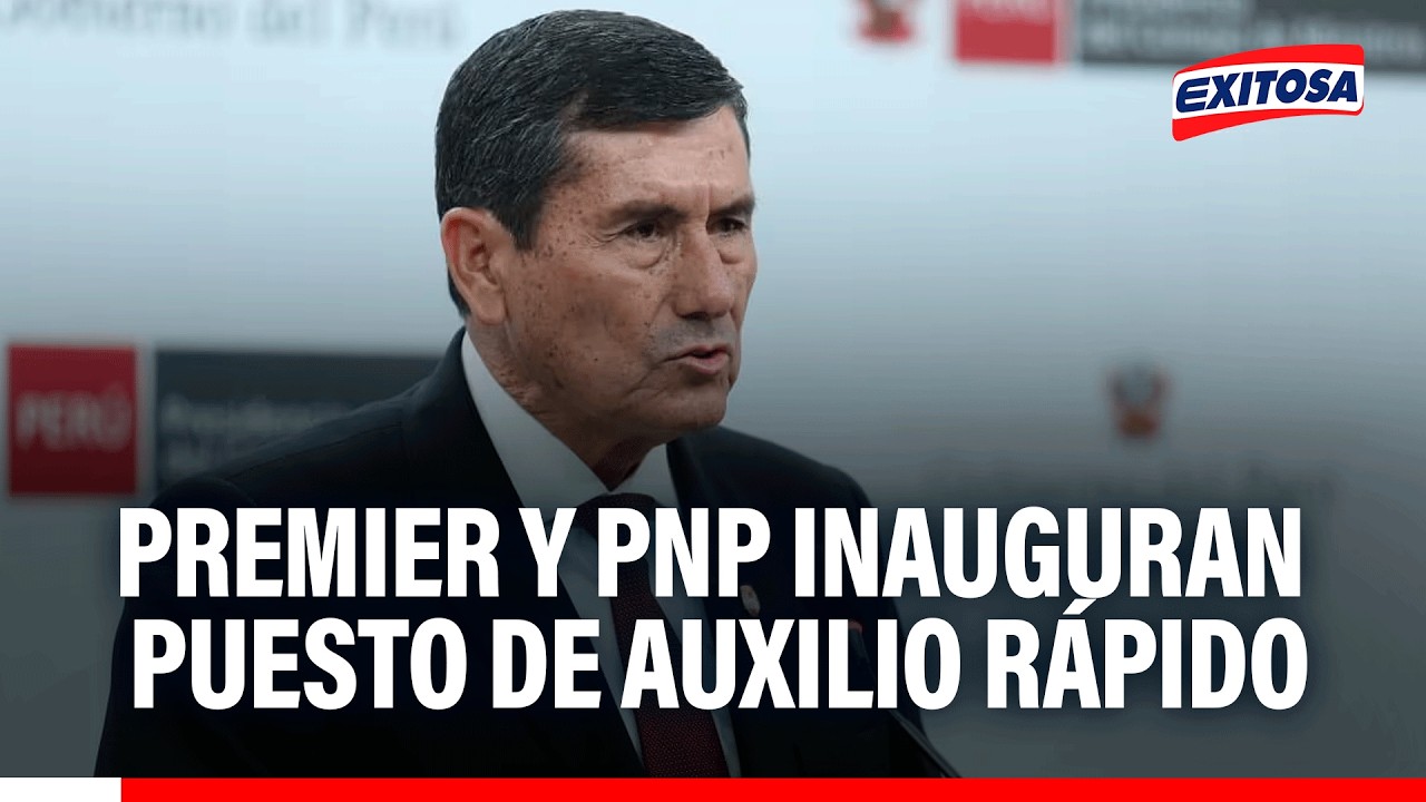 🔴🔵 Premier y PNP inauguran puesto de auxilio rápido en patio de maniobras de empresa Translicsa