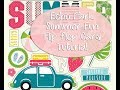 Echo Park Paper Summer Fun flip flop card tutorial