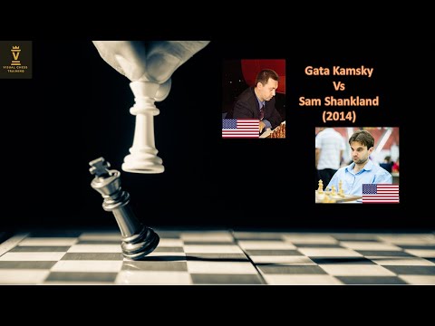 Gata Kamsky vs Sam Shankland 'The Trap in the London System' (2014)