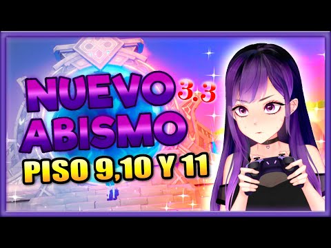 Abismo piso 9, 10 y 11 full estrellas ⭐️ Versión 3.2 ⭐️ Genshin Impact