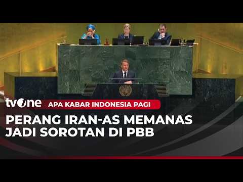 Sidang Umum PBB Bahas Perang Iran AS, Dunia Menanti Diplomasi | AKIP tvOne