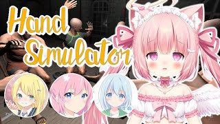 【 hand simulator 】 女の子とあそぶ！！まなすぬるび！！ 【 天使めう / #新人VTuber 】