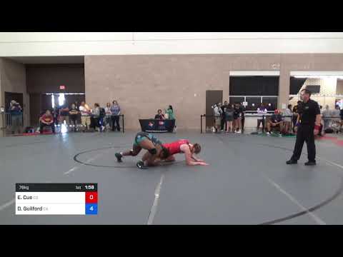 76 Kg Consolation - Emily Cue, CO Vs Dymond Guilford, CA