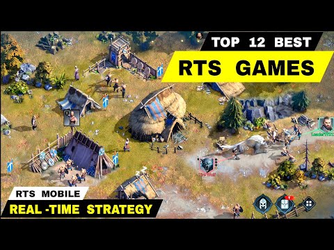 Top 12 Best AMAZING RTS games for android iOS | Best Real Time Strategy mobile game.