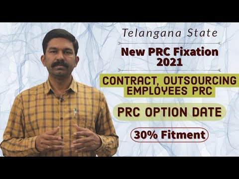 PRC 30% Fitment || PRC Option Date || Contract, Outsourcing Employees PRC