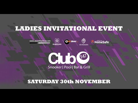 Club 147 Ladies Invitational Grand Final Event