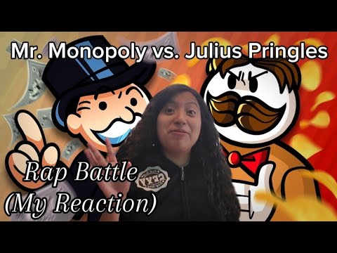 Mr. Monopoly vs. Julius Pringles - Bonus Rap Battle! - ft. LittleFlecks (Reaction)