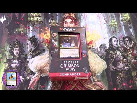 Innistrad: Crimson Vow Commander Deck: Vampiric Bloodline Unboxed