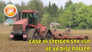 Tillage 2025 | Case IH Steiger STX 450 & HE-VA Disc Roller disc harrow