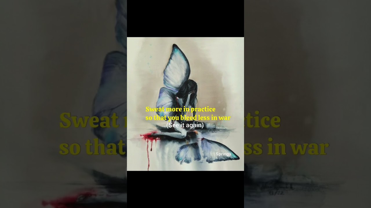 Sweat more in practice so that you bleed less in war #motivation #war #fypシ゚viral #fyyyyyyyyyyyyp#yt