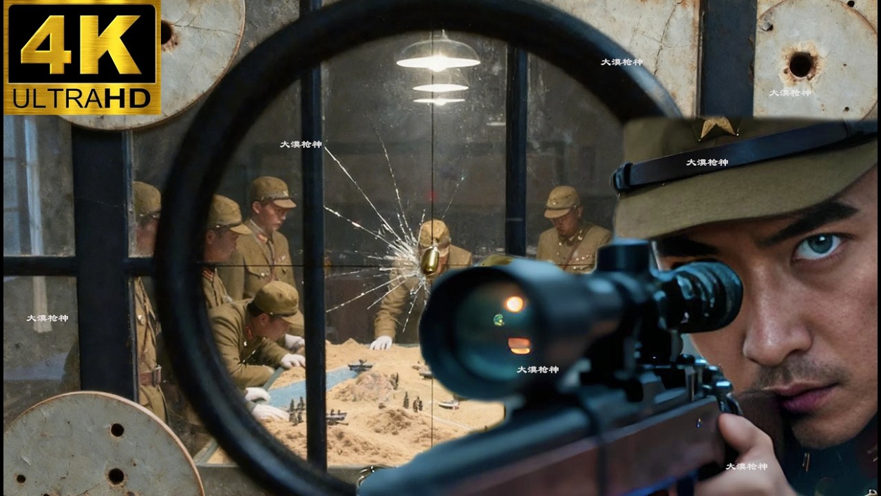 2026必看動作片！八路高手500米外一槍擊斃慶功宴上的敵首！⚔️ #特工電影 #槍戰 #動作 #抗日神劇#抗日爽片#電影推薦