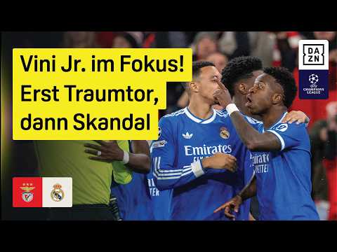 Vinicius Jr. im Mittelpunkt: Benfica - Real Madrid | Playoffs | UEFA Champions League | DAZN