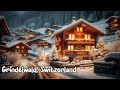 Grindelwald Switzerland 4K Snowy Night Walk In The Most Beautiful Swiss Village