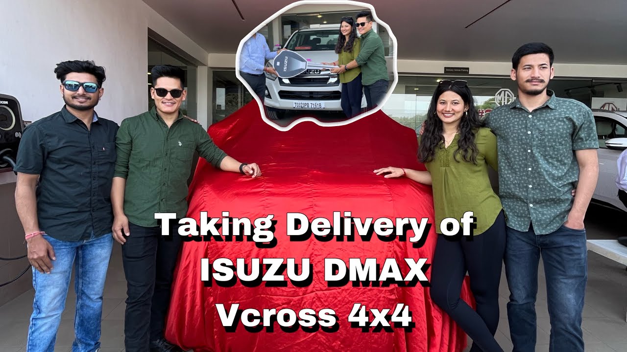 Taking Delivery of the ISUZU D-MAX V-Cross 4x4! @ISUZUINTERNATIONAL