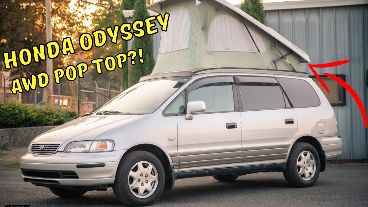 This 1997 Honda Odyssey has a POP TOP and All Wheel ...