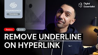 Squarespace How to Remove Underline on Hyperlink