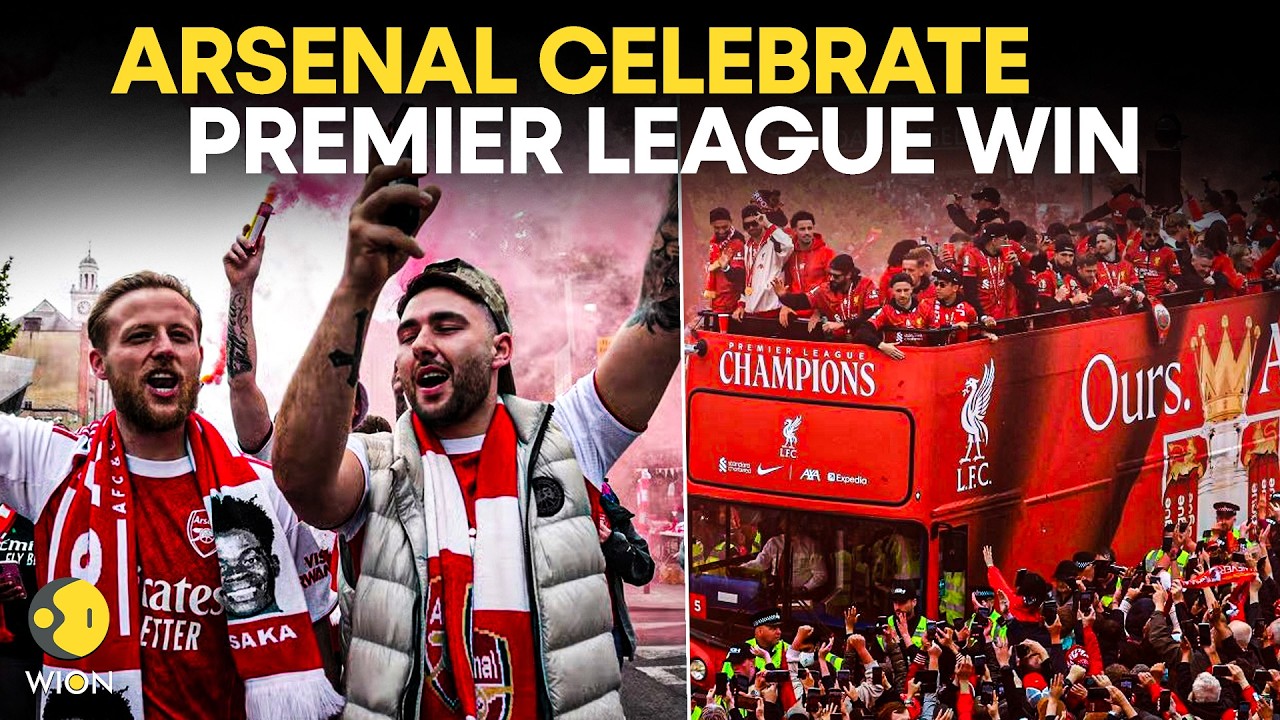 LIVE: Arsenal Celebrate Premier League Win With Open-Top Bus Parade in London | WION Live