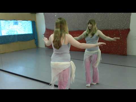 Video of Beginning Belly Dancing With Talia -  Lesson # 22 A Back Hip Twist