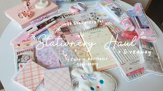 Stationery 1 Juta?? Huge Stationery Haul + Giveaway ft. Stationery Pal