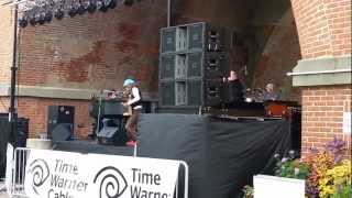 todd hepburn performing The Entertainer, August, 2012 at the Cincy Blues Fest