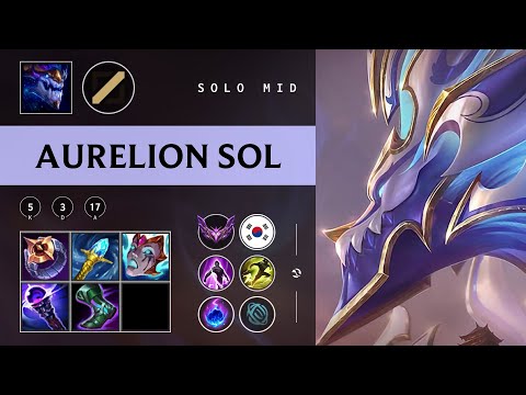 Aurelion Sol Mid vs Galio - KR Master Patch 25.24
