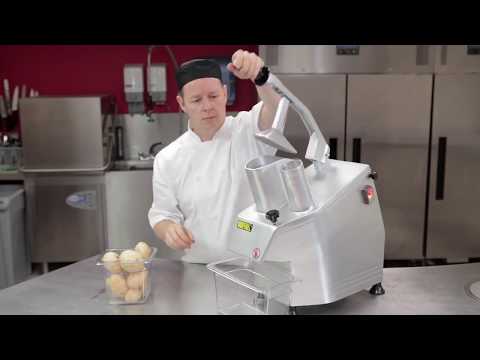 How to use a Veg Prep Machine (G784)