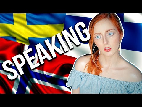 SPEAKING FINNISH, NORWEGIAN & SWEDISH