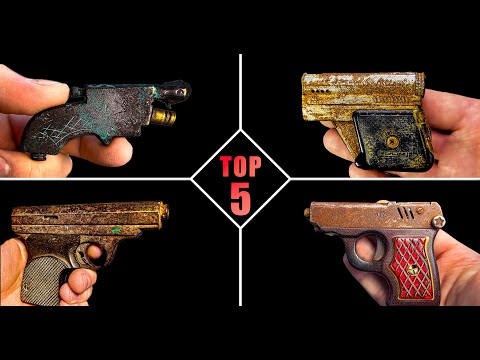 The Rarest Pistol-Lighters Brought Back to Life! TOP-5 Restorations