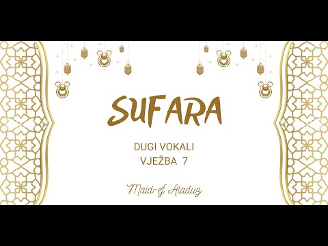 DUGI VOKALI - Vježba 7