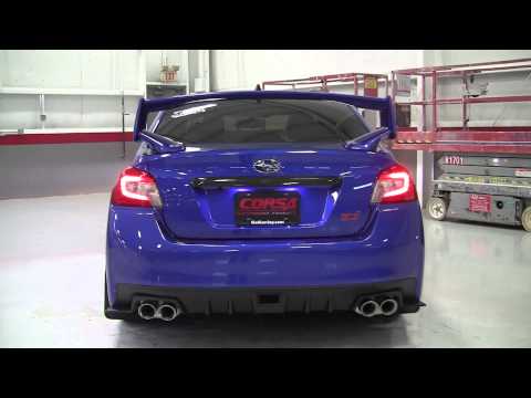 Listen to the Loud CORSA Performance 2015-2020 Subaru WRX STI Exhaust System