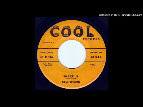 Dave Osborn - Shake It - Rockabilly - Cool 124 45RPM Rare!