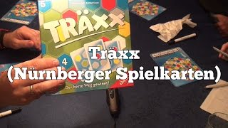Träxx (Nürnberger Spielkarten): Rezension und Beispielrunde von Spiele-Podcast.de