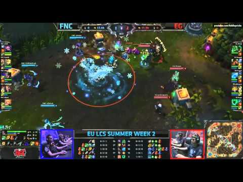 Team Fnatic vs Evil Geniuses (LCS 2013 EU Summer Split W2 D2)