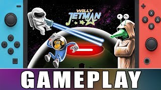 Willy Jetman Astromonkey's Revenge - Nintendo Switch Gameplay