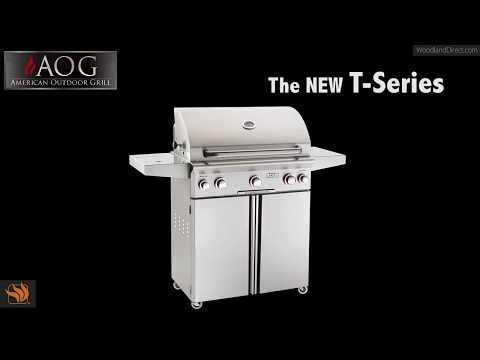 American Outdoor Grill 24 T- Series In-Ground Post Gas Grill