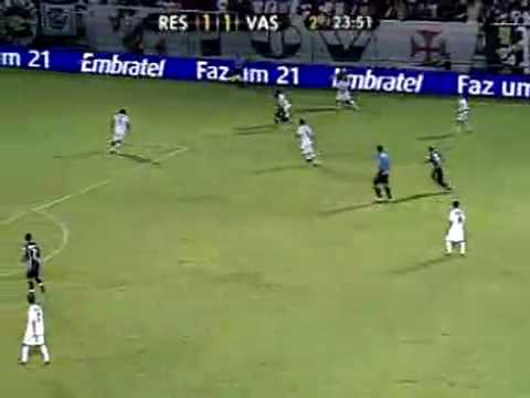 Taça Guanabara 2009 - 4ª rodada - Resende 1x3 Vasco - Gols da partida