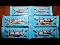 MrBeast Feastables Milk Chocolate Crunch Almond Peanut Butter Dark Chocolate Sea Salt