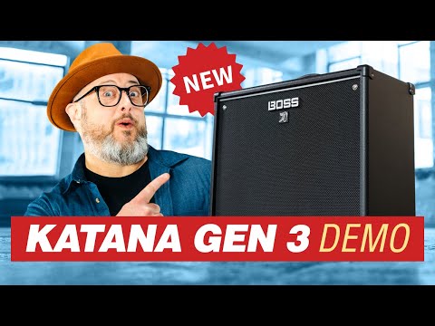 FIRST LOOK at the Brand New Boss Katana Gen 3 Amp