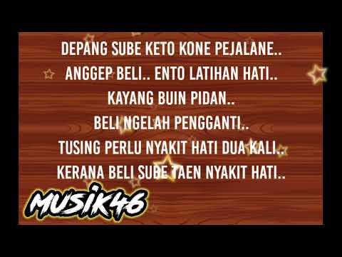 BAGUS WIRATA - LATIHAN HATI (Lirik)