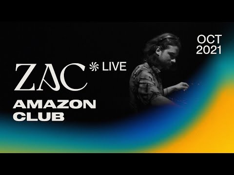 ZAC @ Amazon Club (October 2021) | Live Extended Set [Progressive House / Melodic Techno DJ Mix]